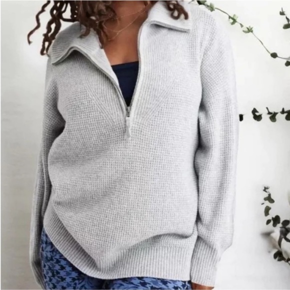 Aerie Cozy Up Waffle Sweater - Picture 1 of 4
